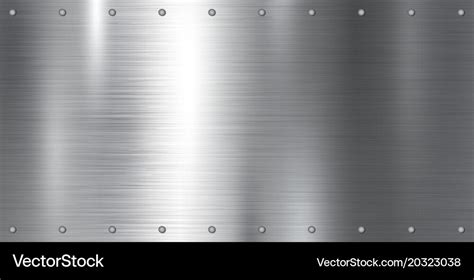 Silver metal texture background Royalty Free Vector Image