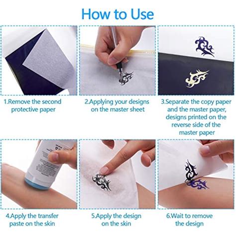 Transfer Paper For Tattoos : Hot Tattoo Stencil Transfer Paper Thermal Copier Paper ... : If yes ...