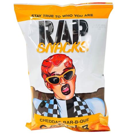 Rap Snacks Cardi B Cheddar Barb-B-Que - 2.5oz | Candy Funhouse