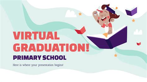 Virtual Graduation Google Slides theme and PowerPoint template