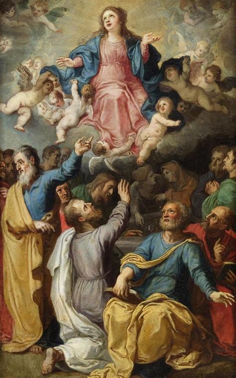 Assumption of Mary Painting by Hendrickvan Balenthe Elder - Fine Art America