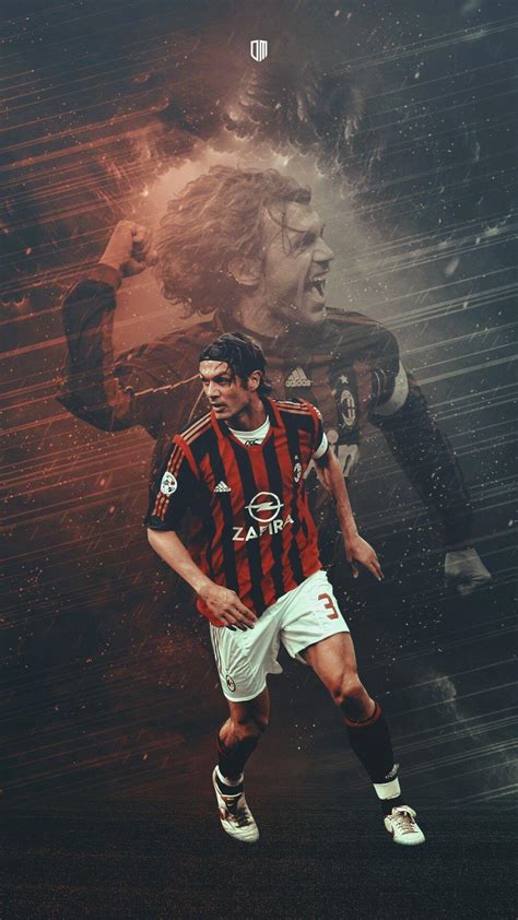 Paolo Maldini Ac Milan Wallpaper