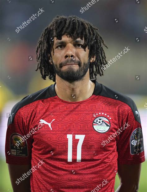 Mohamed Elneny Egypt During Egypt Versus Editorial Stock Photo - Stock ...