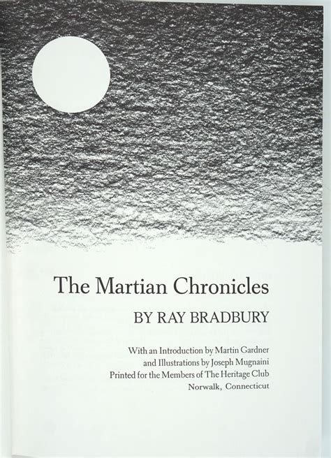 The Martian Chronicles | Ray Bradbury