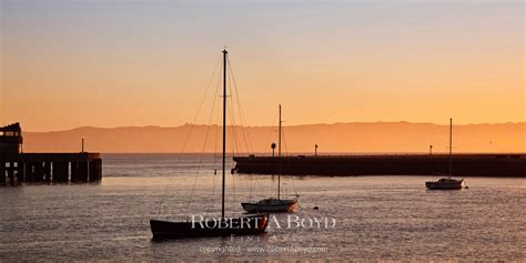 Harbor Sunset, San Francisco Bay. Robert A. Boyd Fine Art and LDS Temples