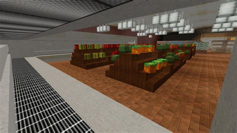 Grocery Store Interior ECS Minecraft Map