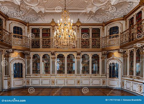 Interiors of the Royal Halls in the Christiansborg Palace in Copenhagen ...