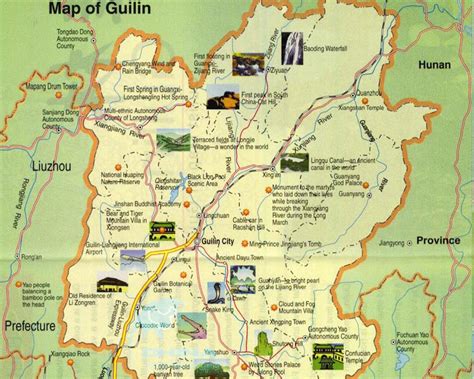 Map Of China Guilin - Ireland Map