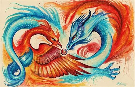 Dragon-Phoenix By Sonia A | ubicaciondepersonas.cdmx.gob.mx