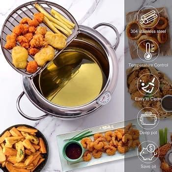 Best Stainless Steel Fryer Pan with Temperature Control - Smart Gadgets Idea