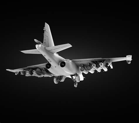 STL file Sukhoi SU-25・Model to download and 3D print・Cults