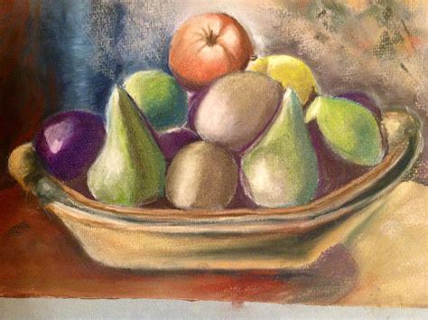 Fruit bowl | Painting, Art, Fruit bowl