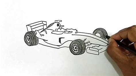 How to Draw a Formula 1 Car - YouTube