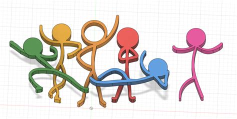 STL file Animator vs Animation Stick Characters 🎨・3D printable model to ...