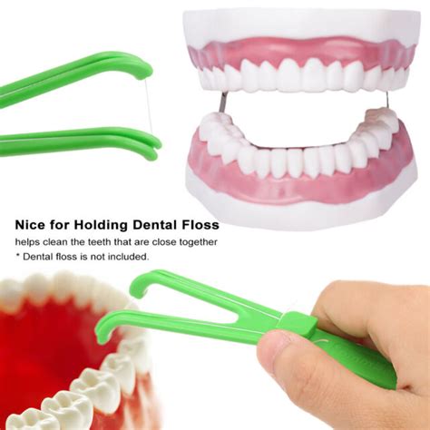 1 pcs Dental Floss Holders Flosser Handles Makes Flossing Easy Tool Plastic B0Y4 | eBay