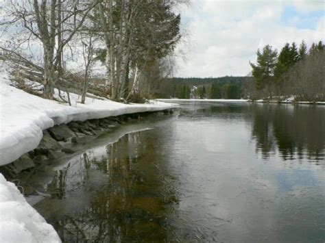 Free picture: lake, winter time, snow