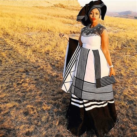 50 Beautiful Designs of South African Traditional Dresses and Outfits ...