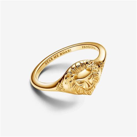 Game of Thrones Lannister Lion Ring | Gold plated | Pandora Canada