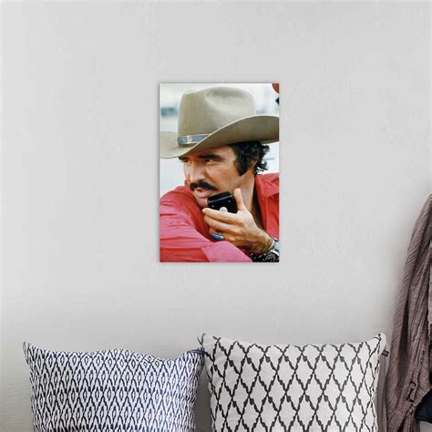 Burt Reynolds in Smokey And The Bandit - Movie Still Wall Art, Canvas ...