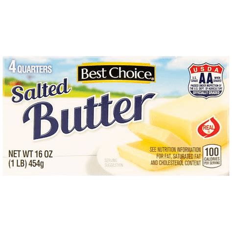 Best Choice® Salted Butter | Salted Butter | Hays