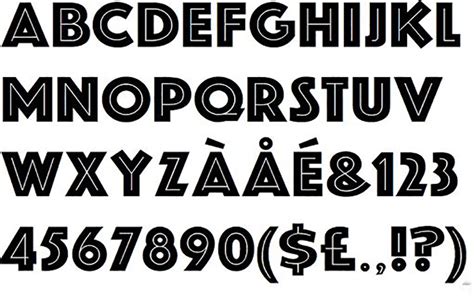 Phosphate Font Free Download - Free Fonts Like