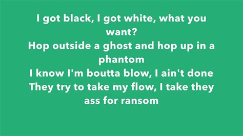 Lil Tecca Ransom Lyrics