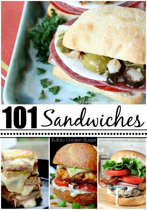 101 Favorite Sandwich Recipes