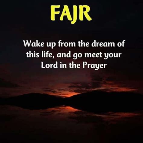 35+ Inspirational Fajr prayer Quotes (Namaz) with images