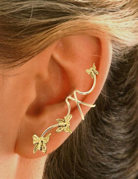 Ear Charms® Ear Cuff Non-pierced Earring Climbers Full Ear | Etsy ...