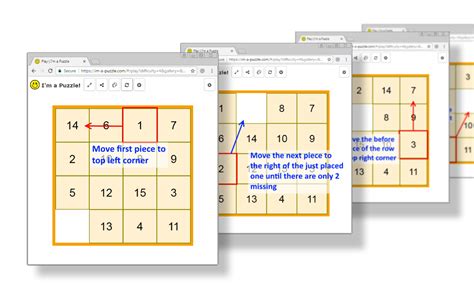 How to solve ANY slide puzzle regardless of its size – Kaplof