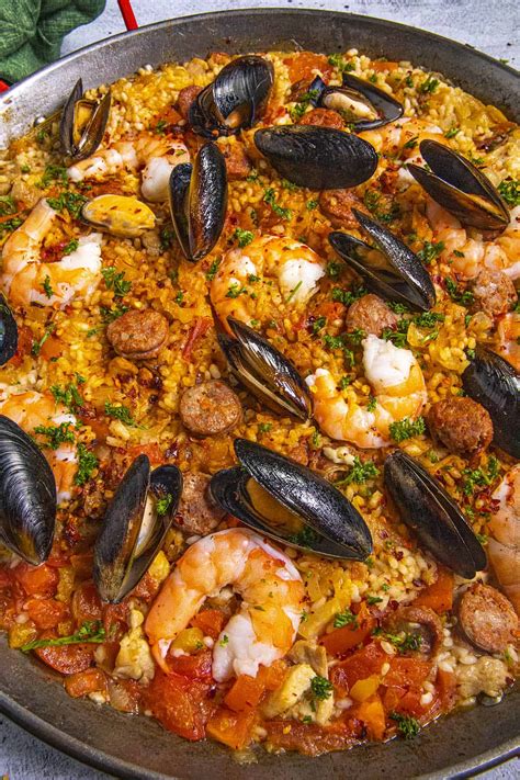 Paella Recipe - Chili Pepper Madness