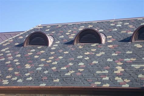 A blend of slate colors can be supplied to create a truly unique roof. North Country offers ...