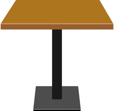 Wood Table - Openclipart