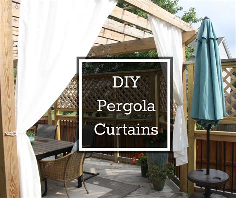 DiY Pergola Curtains • diy mama | Pergola curtains, Diy pergola, Pergola