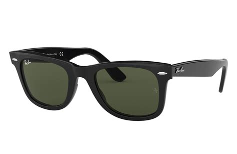 Original Wayfarer Classic Sunglasses in Black and Green | Ray-Ban®