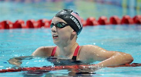 Katie Ledecky Breaks World Record in Women's 1500 Meter Freestyle