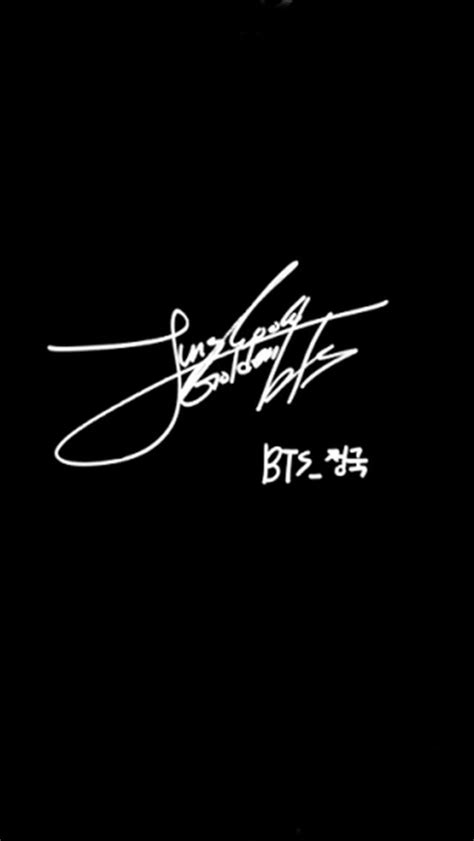 bts signature's http://btslockscreen.tumblr.com/post/157332309533/bts-signatures Jeon Jungkook ...