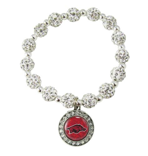 NCAA Collegiate Licensed Jewelry Bead Stretch Bracelet Jewelry Choose ...