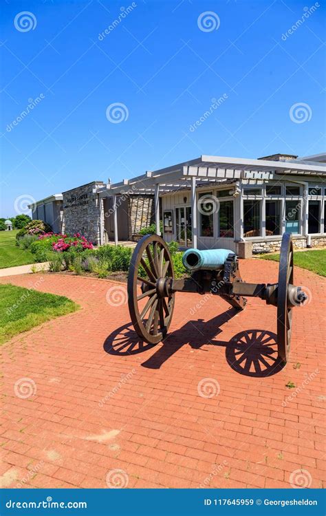 Visitor Center at the Antietam National Battlefield Editorial Stock Image - Image of sharpsburg ...