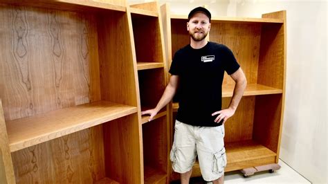 Easy to build custom display cabinets, woodworking, carpentry