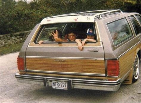 Riding in the back of a station wagon without seatbelts : r/GenX