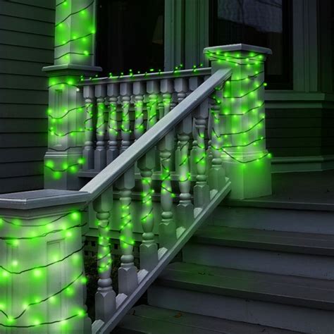 Solar Indoor Outdoor String Lights Green Accent Decor - Etsy