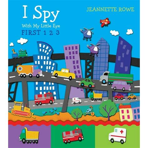 I Spy with My Little Eye... Books: First 1, 2, 3 (Board book) - Walmart ...