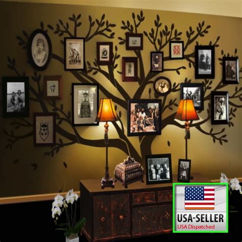 Extra Large Family Tree Wall Decal | Family tree wall sticker, Family tree wall decal