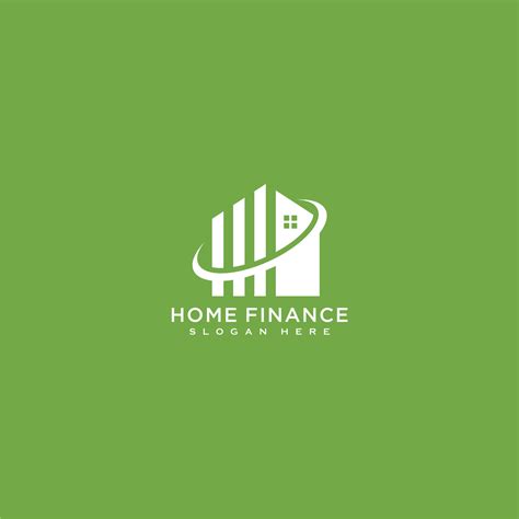 house and business finance logo design vector | MasterBundles