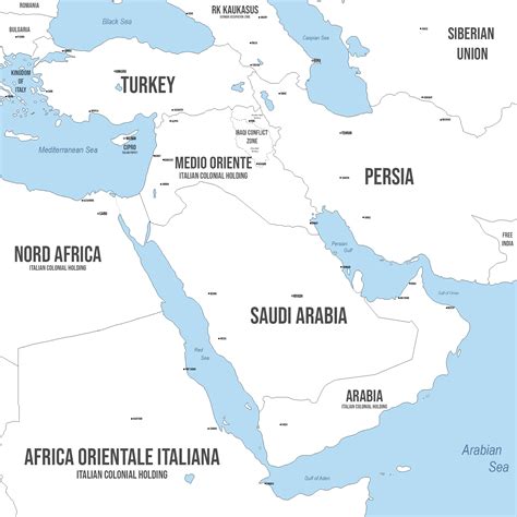 Middle East Map Pre 1948 - United States Map