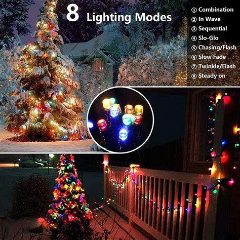 Solar Powered Fairy Lights 17M 100 Lights – Solar Flame Flickering Lamp ...