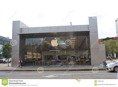 Logotipo De Apple En Apple Lincoln Park Store, Chicago Foto editorial - Imagen de visto, emblema ...