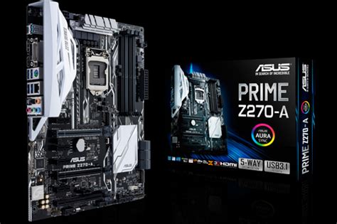 ASUS Prime Z270-A Motherboard Review - PC Perspective