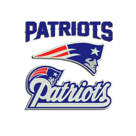 New England Patriots Embroidery design files